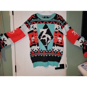 Zeds Dead Men's Sweater, Authentic Licensed Merchandise, Large, Rare